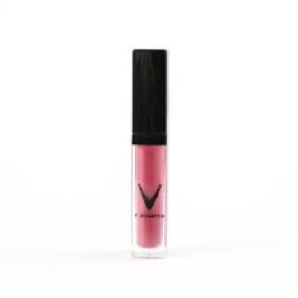 V Kosmetik Creamy Matte Lightweight Long Lasting Velvet Bubbly Red Lipstick